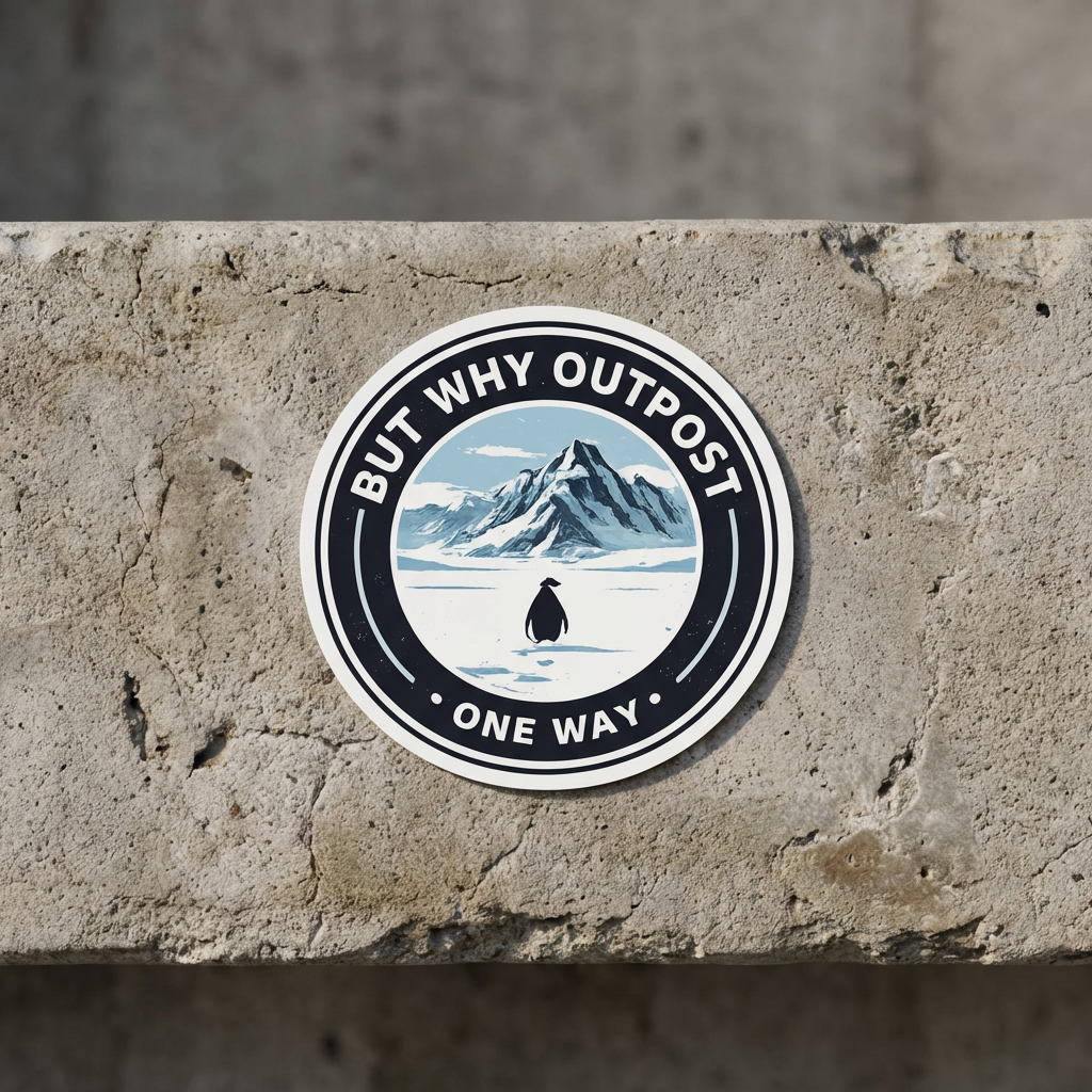 BUT WHY STICKER | DROP 001